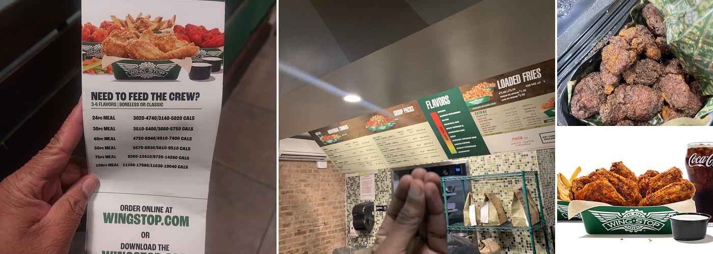 Wingstop Menu