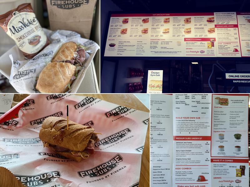 Firehouse Subs Brentwood Plaza Menu