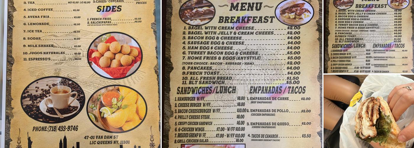 Don Dean Bakery Menu