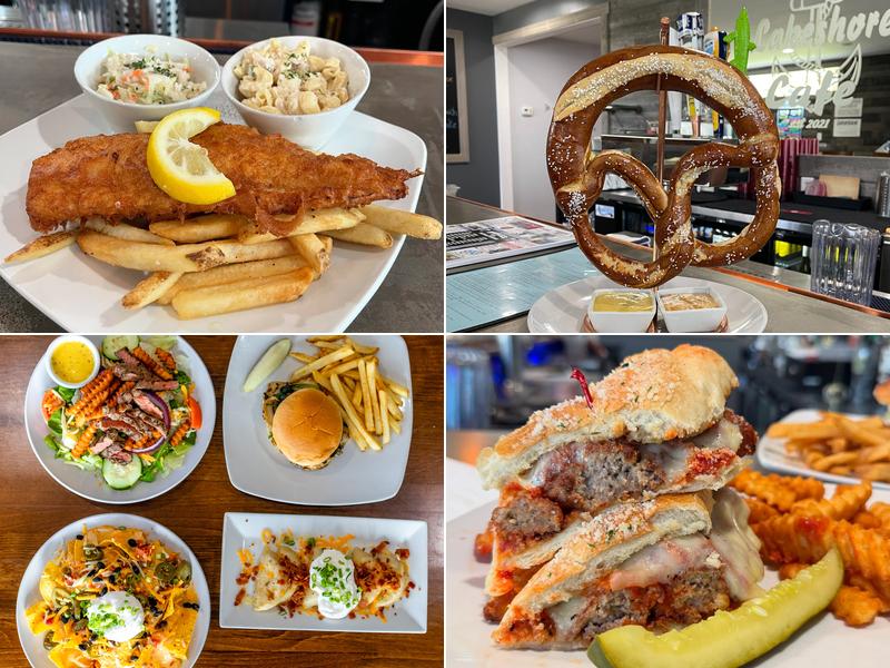 Lake Shore Cafe Menu