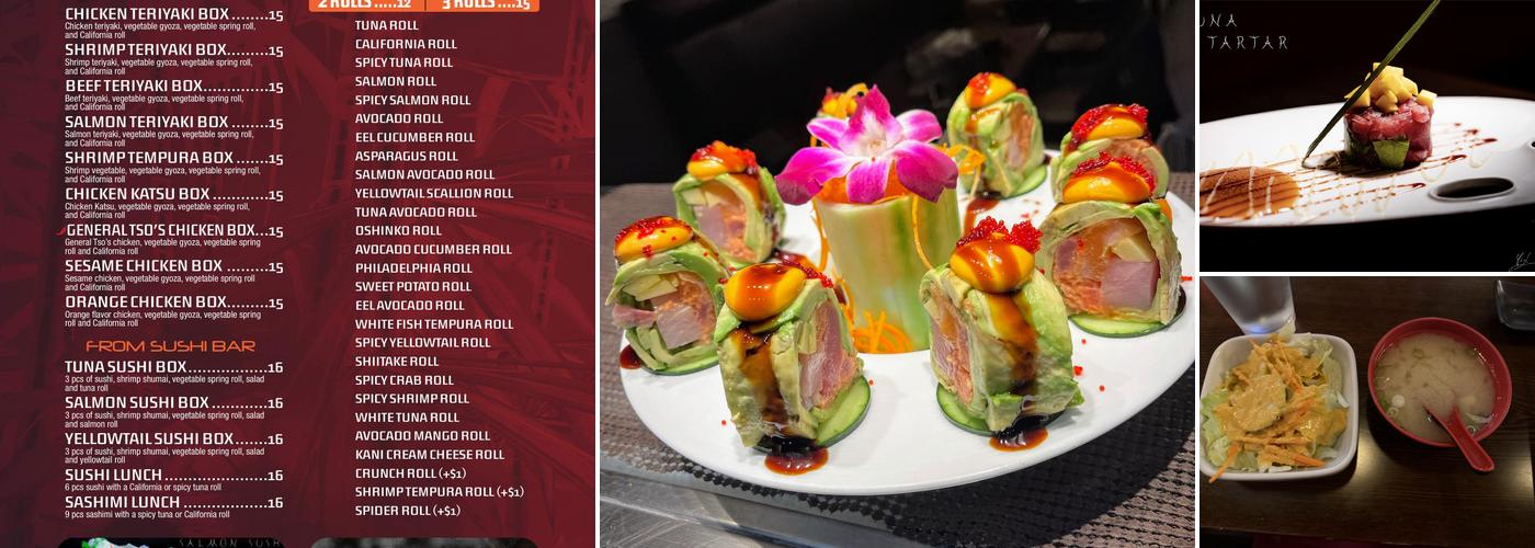 Temaki Sushi Bar Menu