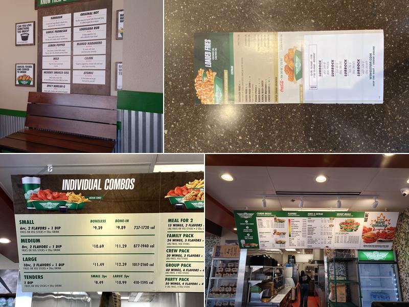 Wingstop Menu