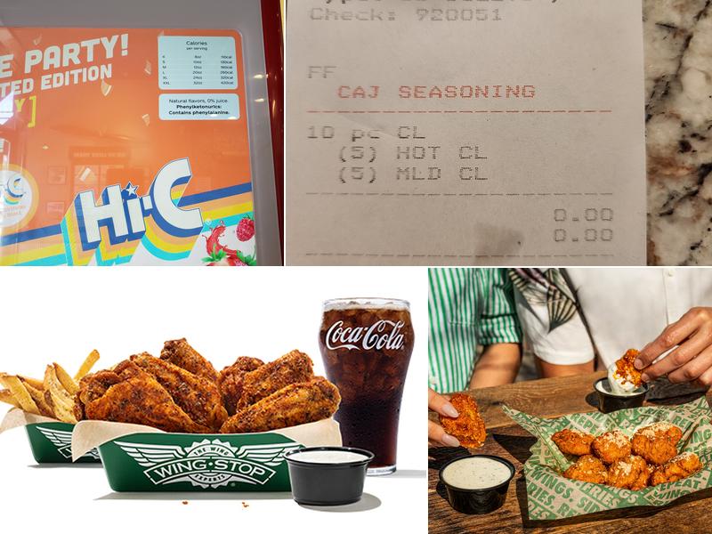 Wingstop Menu