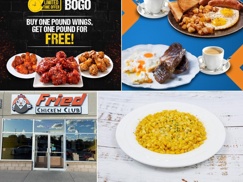 Fried chicken club (st laurent)