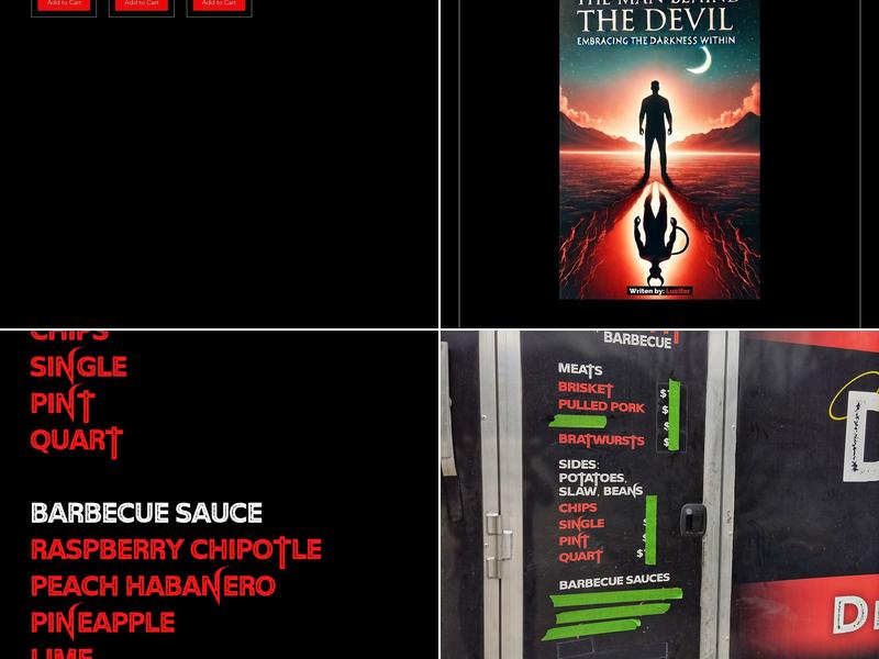Devils Pit BBQ Menu