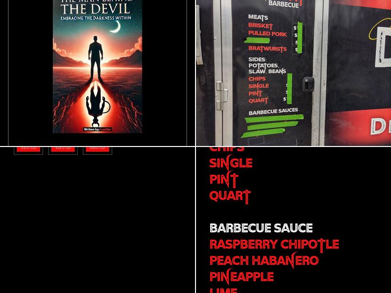 Devils Pit BBQ Menu
