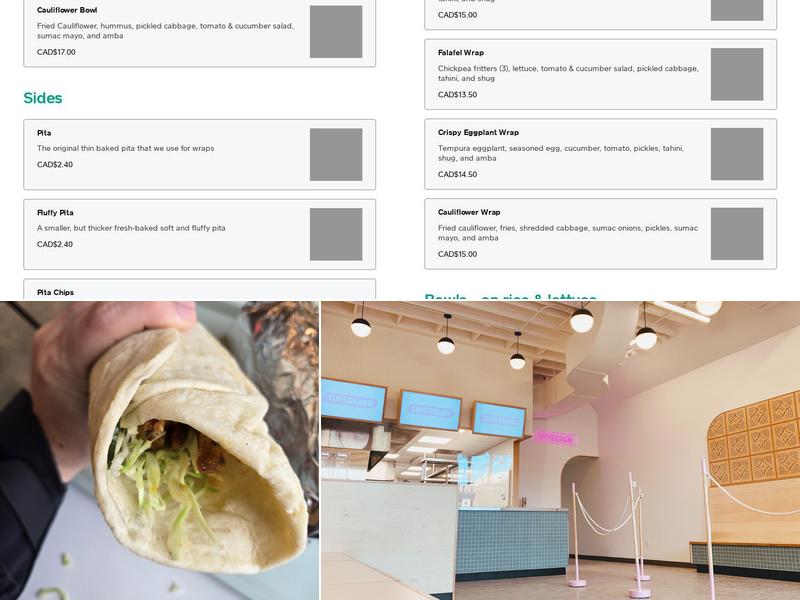 Superbaba (Vancouver) Menu