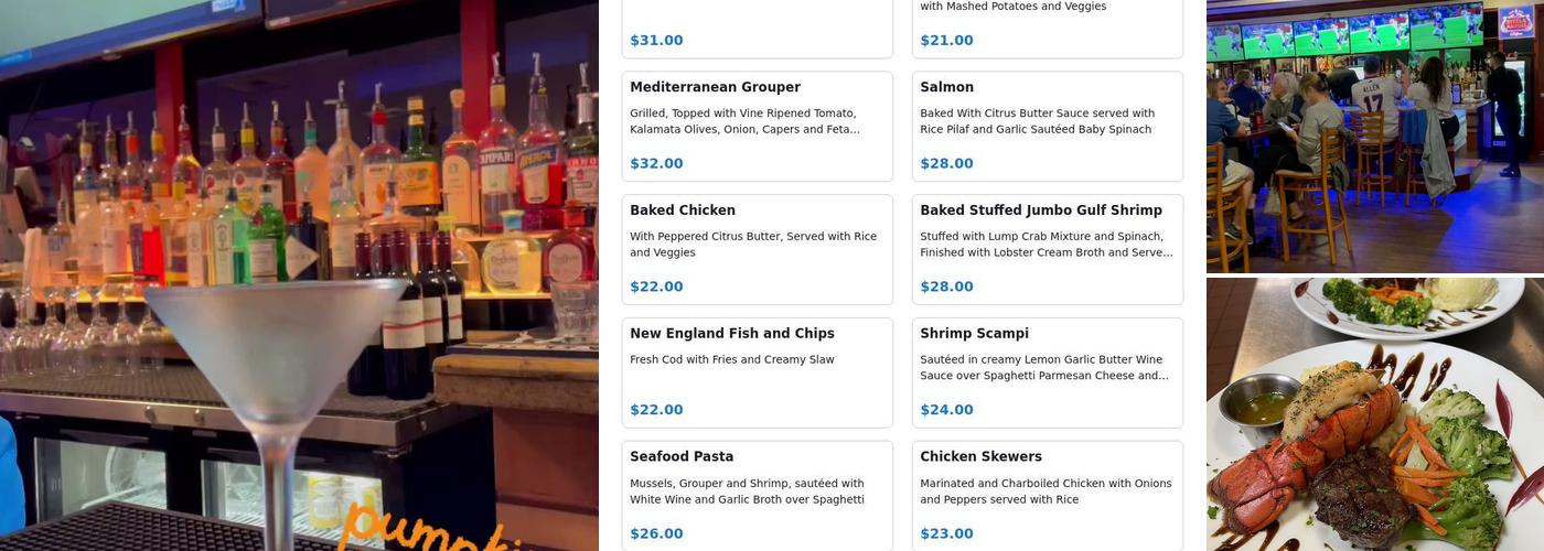 Mulligan's Bar & Grill Menu