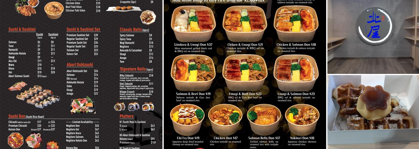 Kitaya Japanese Takeout Menu