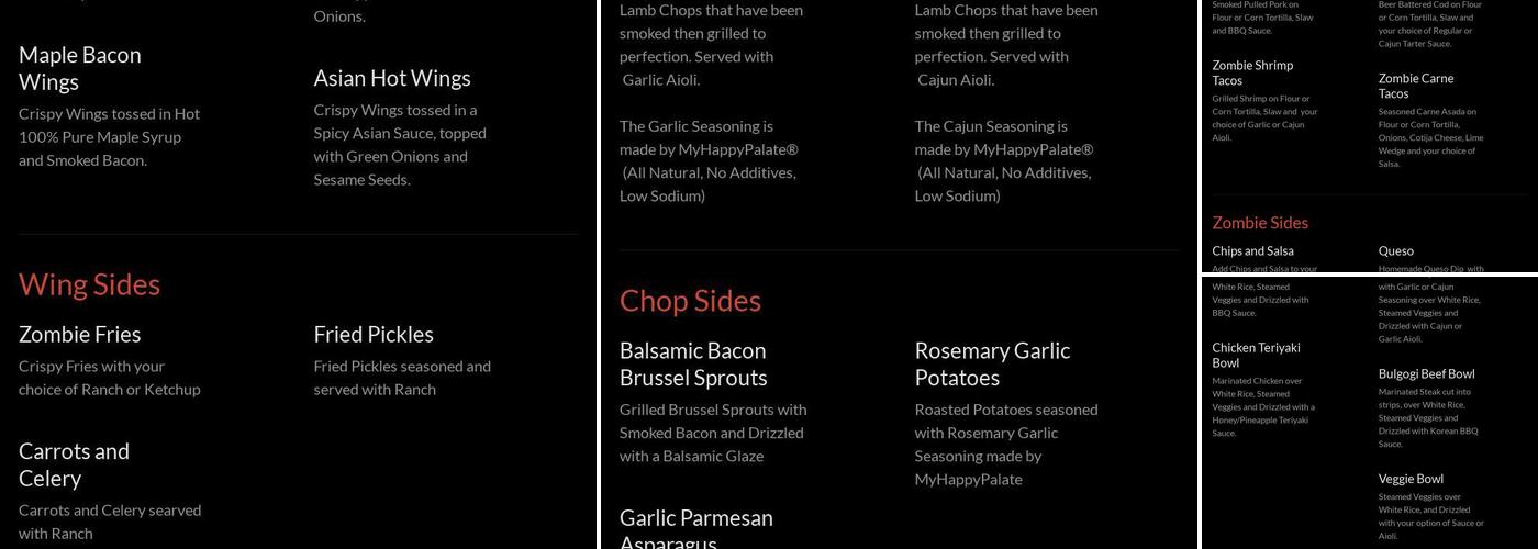 French Me LLC Menu