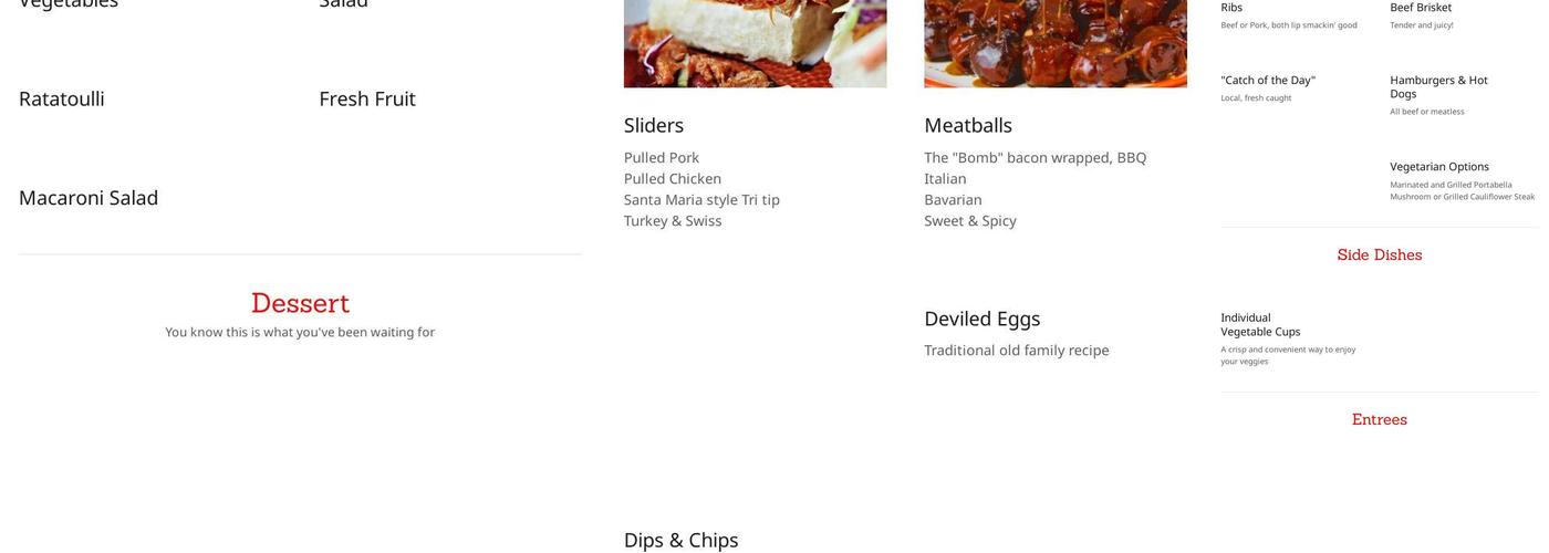 Big Mann BBQ Menu