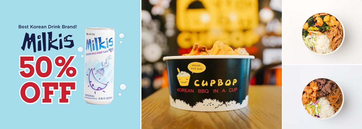 Cupbop - Korean BBQ in a Cup Menu