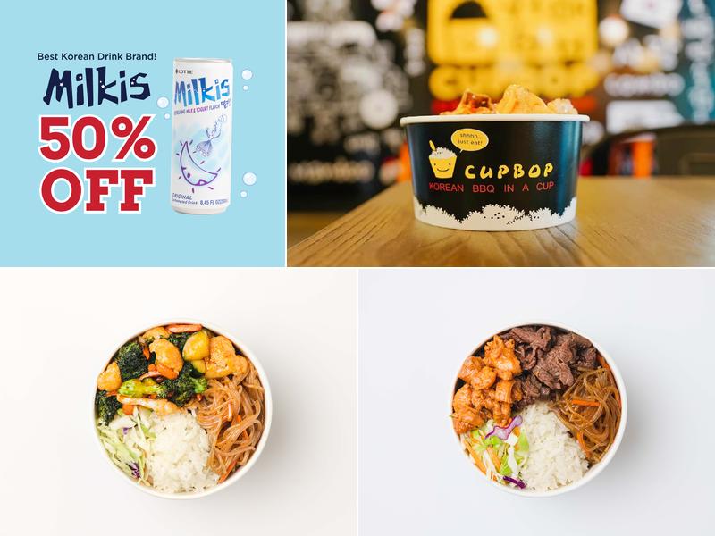 Cupbop - Korean BBQ in a Cup Menu