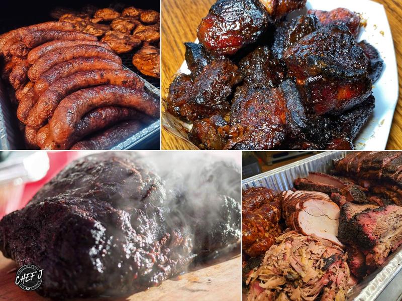Chef J BBQ Menu
