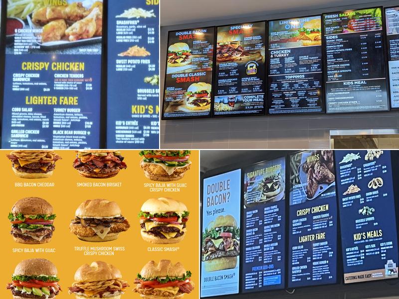 Smashburger Menu