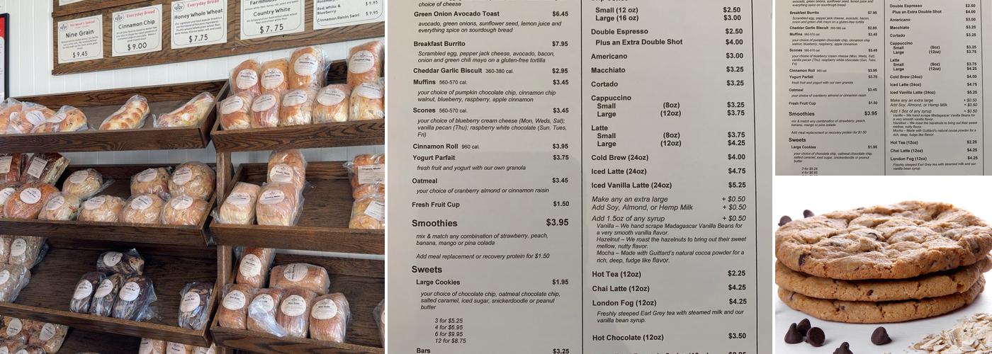 Great Harvest Bread Co. Alliance Menu
