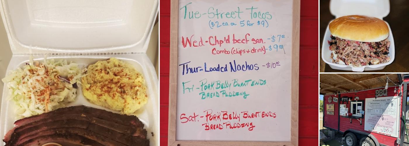 Redwine's BBQ Eats & Sweets Menu