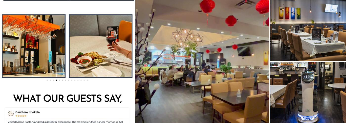 Momo Factory Restaurant and Bar Menu