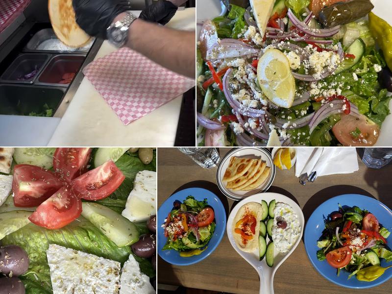 Santorini Greek Cafe Menu