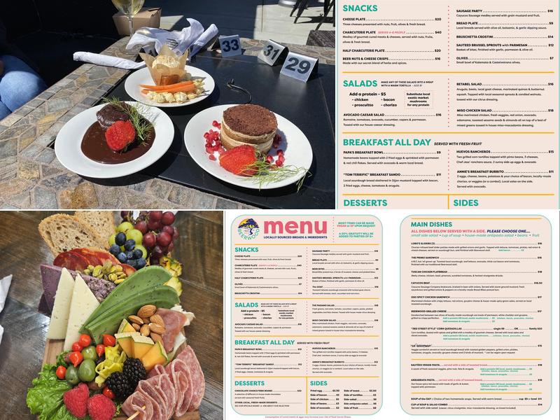 Beerwood Menu
