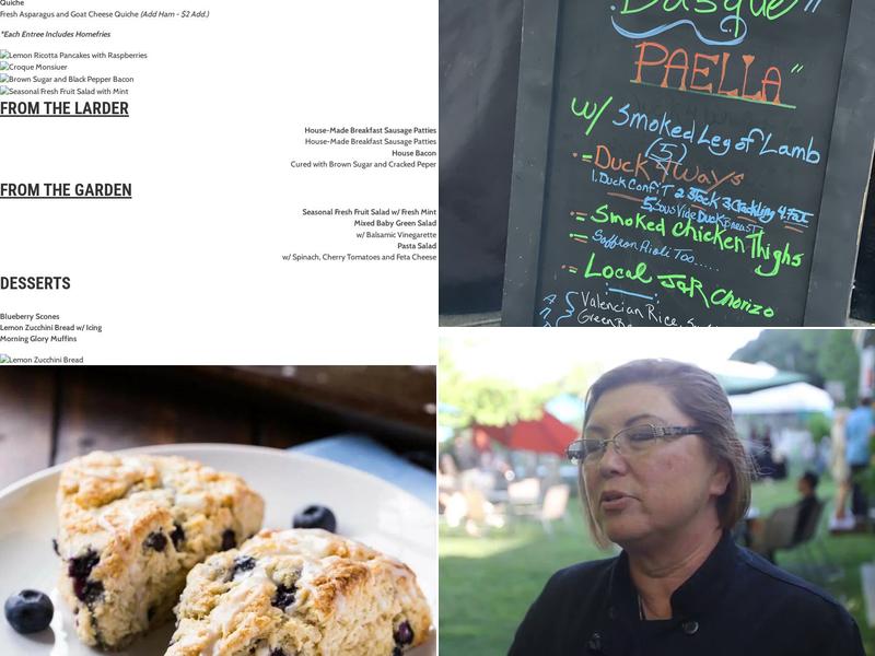 Paso Catering Co. Menu