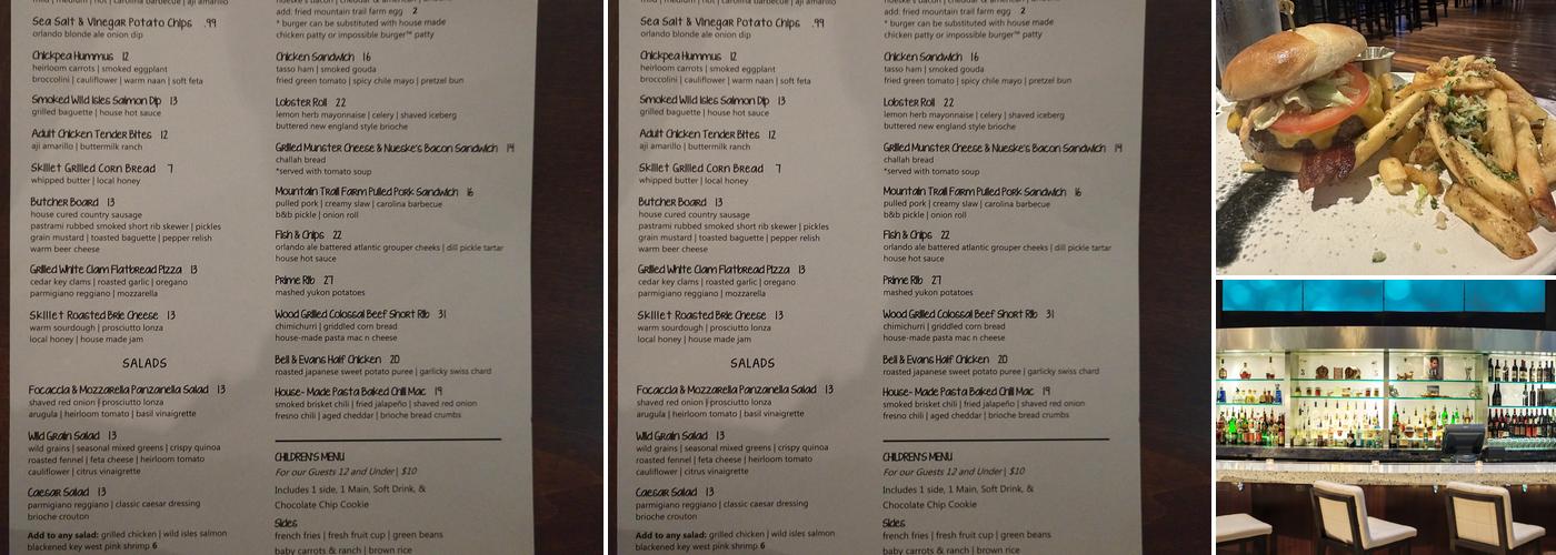 Boardwalk Sports Bar & Grill Menu
