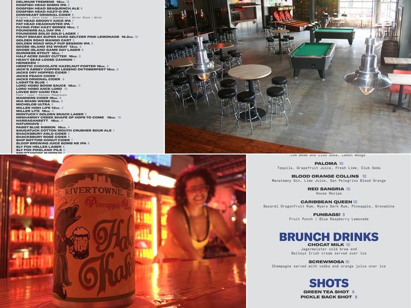 Garage Fishtown Menu