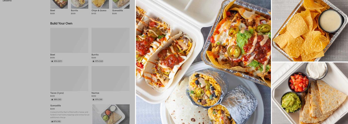 Fuego Menu