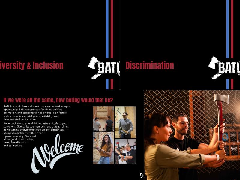 BATL Axe Throwing | Plaza Midwood Menu