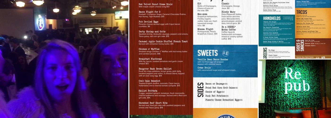 Republic Biergarten & Kitchen Menu