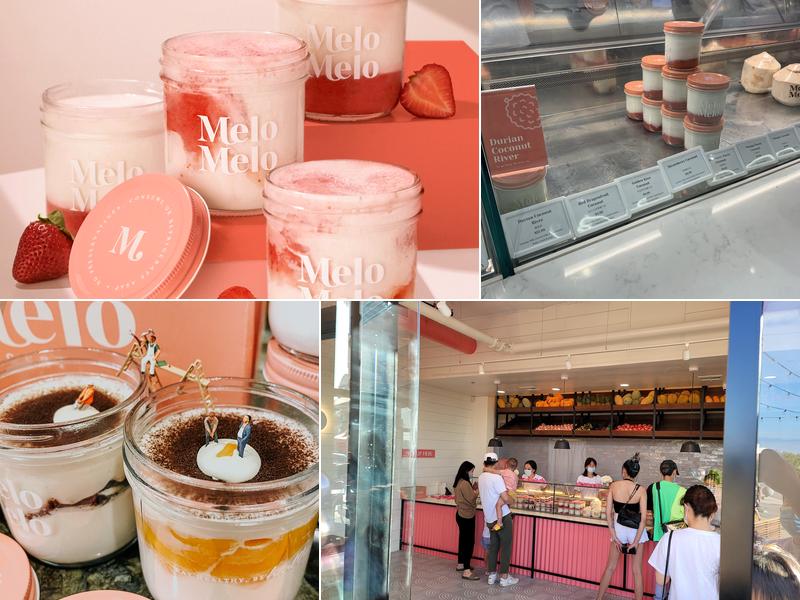 MeloMelo Coconut Dessert Menu