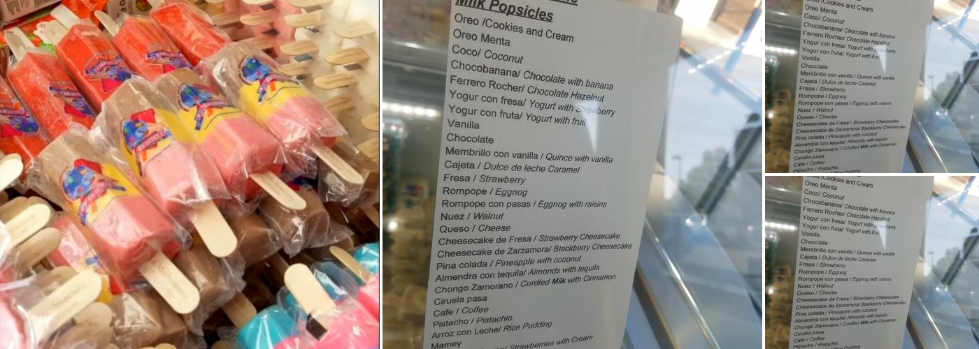 LA MICHOACANA PREMIUM Menu