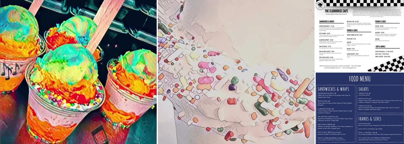 Slush By The Park Menu