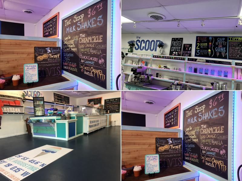 The St. Augustine Scoop Menu