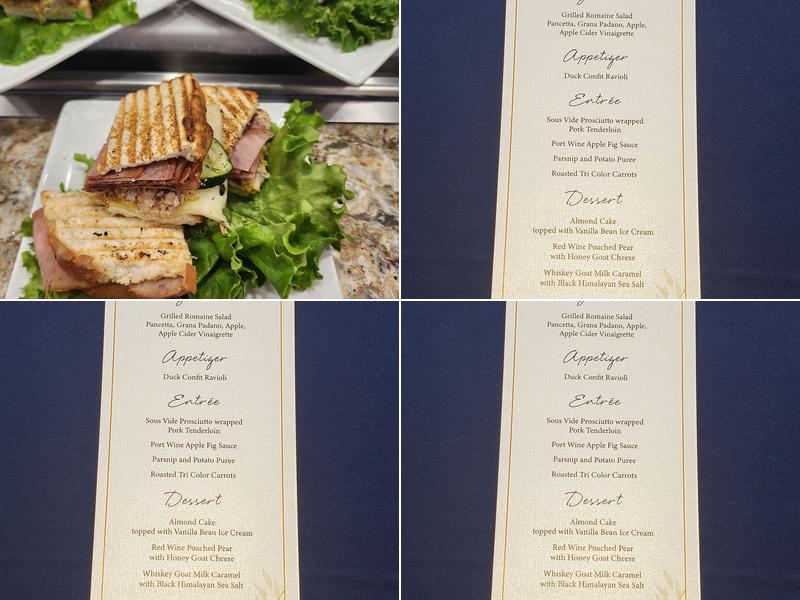 Deacon Jones Dining Hall Menu