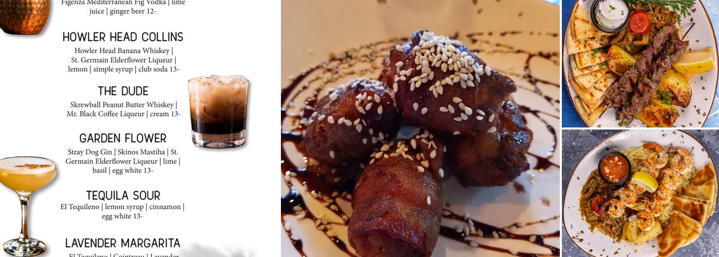 Onassis Greek Taphouse + Kitchen Menu