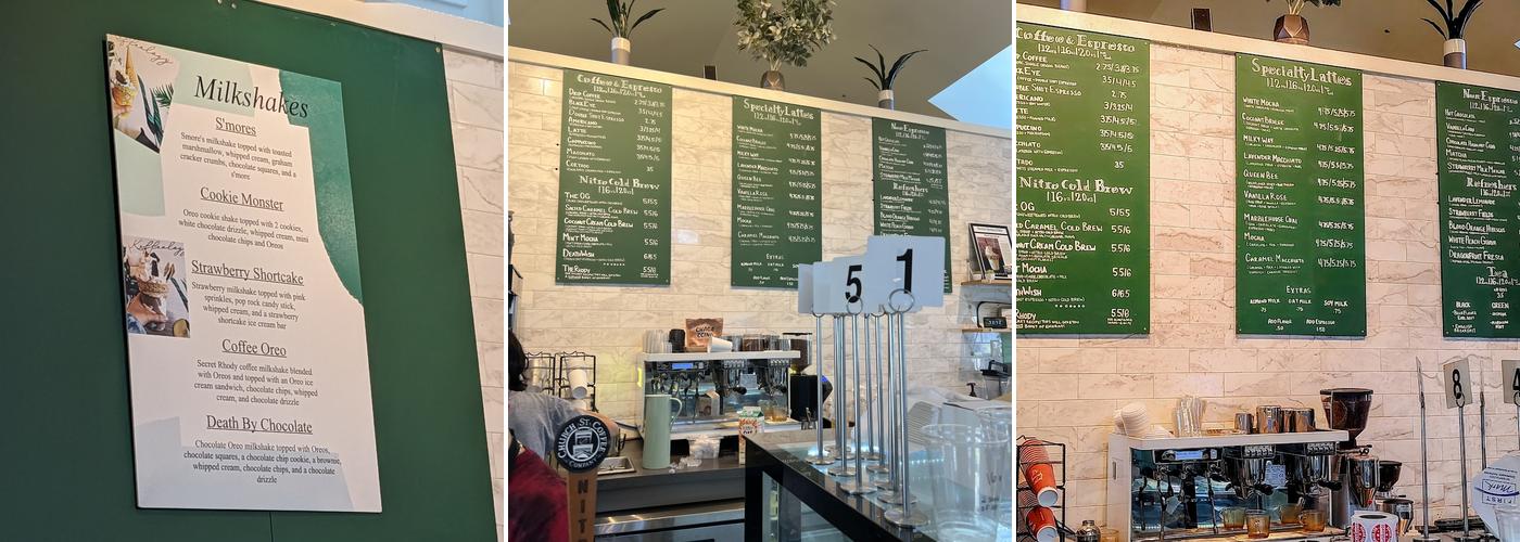 Kaffeology Menu