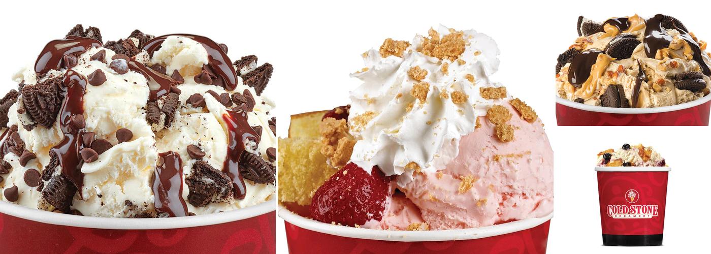 Cold Stone Creamery Menu