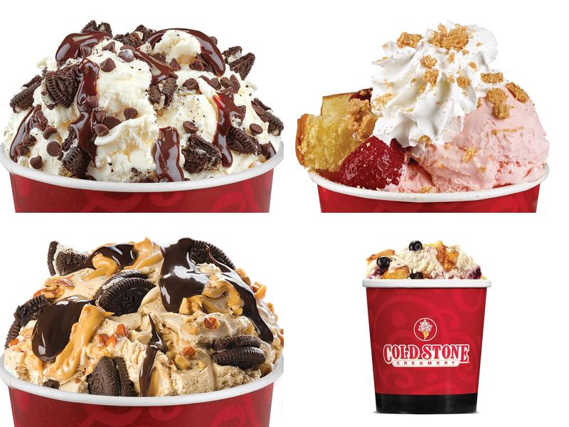 Cold Stone Creamery Menu