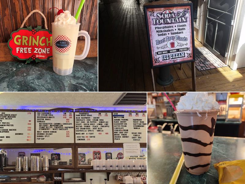 Glades Soda Fountain Menu