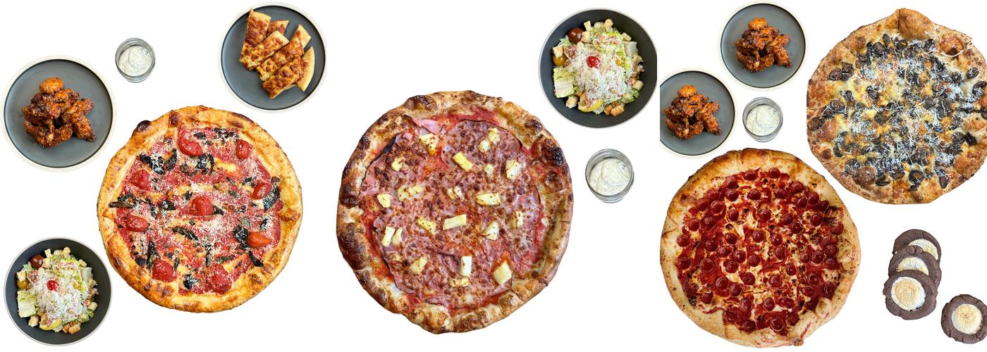 Connie & John's Pizza Menu