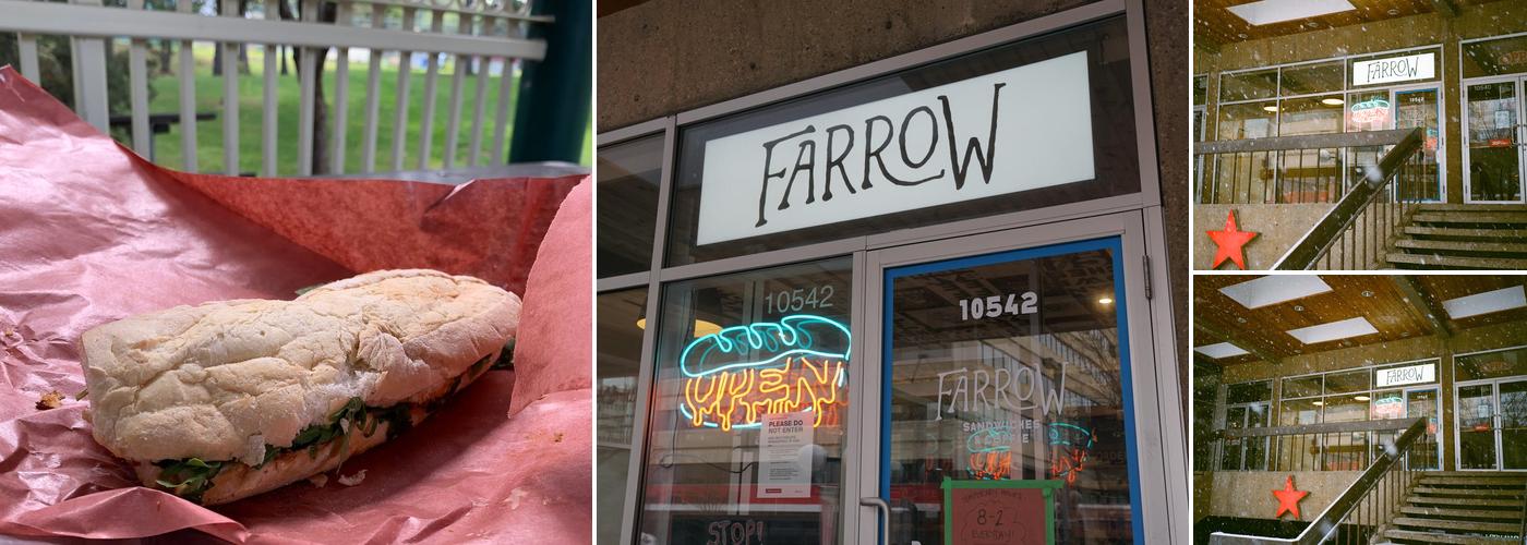 Farrow Sandwiches Jasper Ave