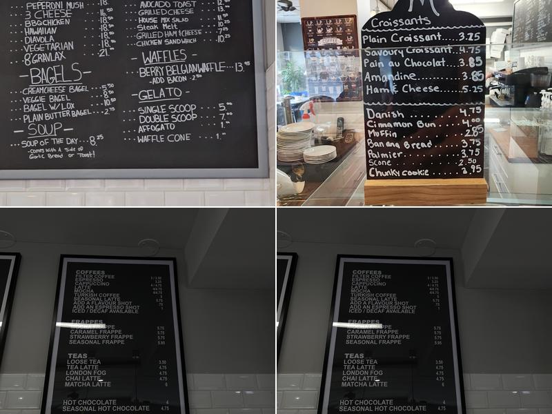 Mood Cafe Menu