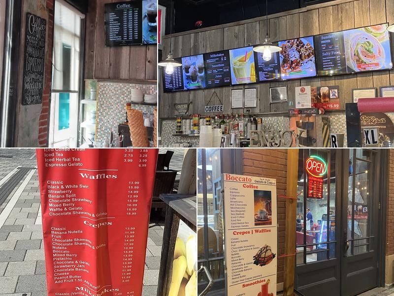 Boccato Menu