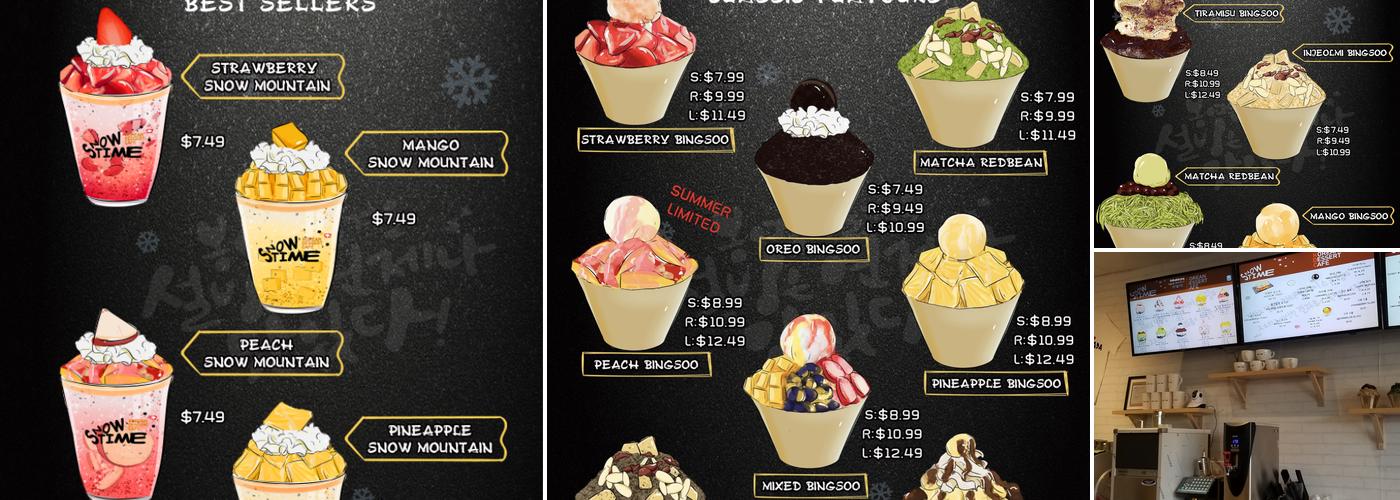Snow Time Menu