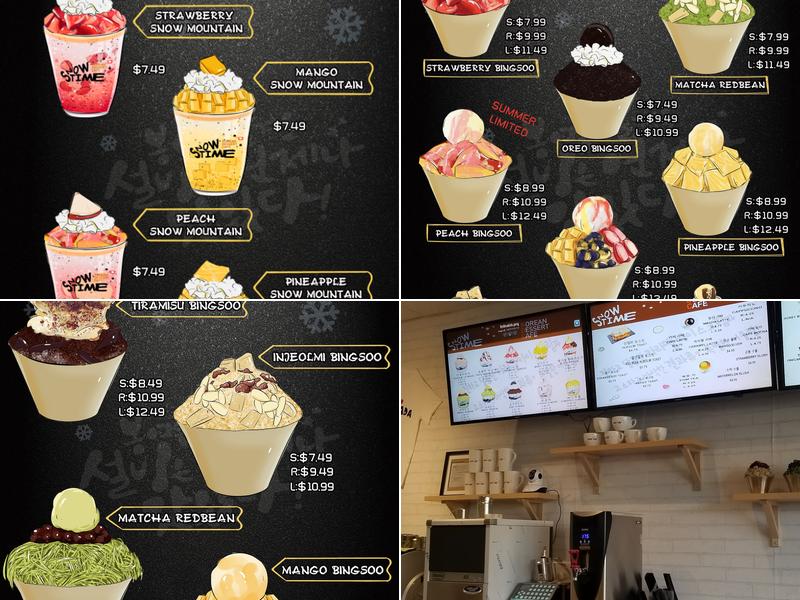 Snow Time Menu