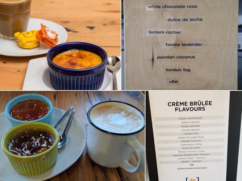 Craque [de] Créme Menu