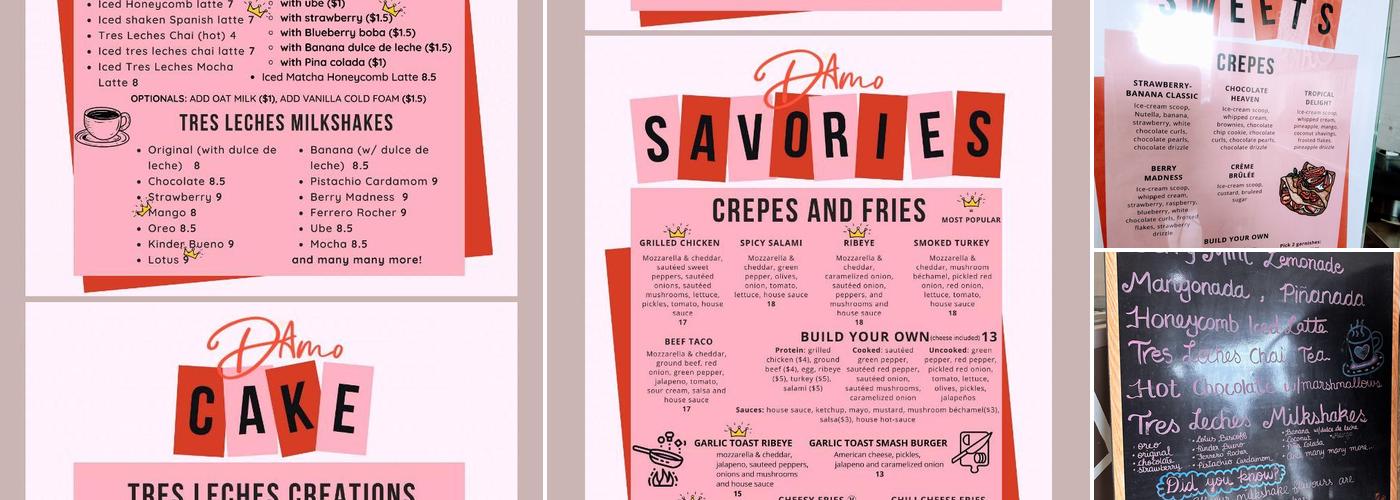 D'AMO Menu