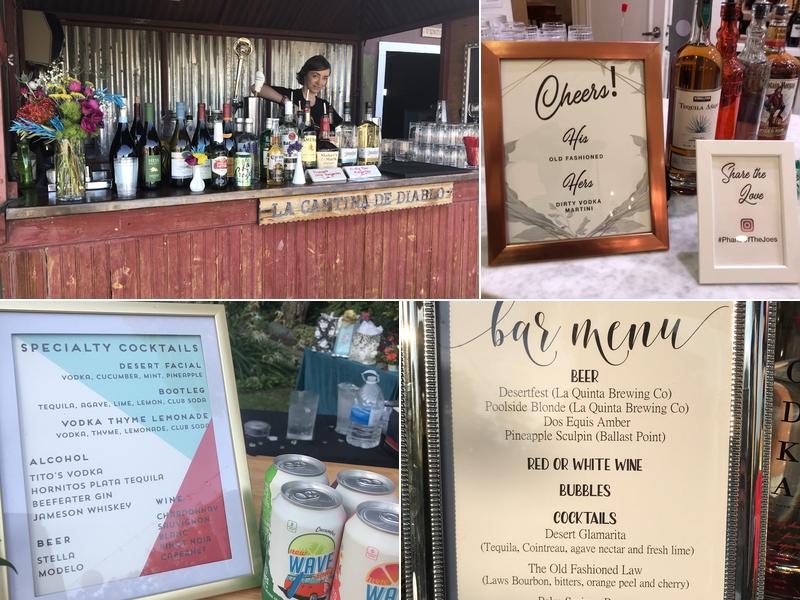 Mint Bartending Menu