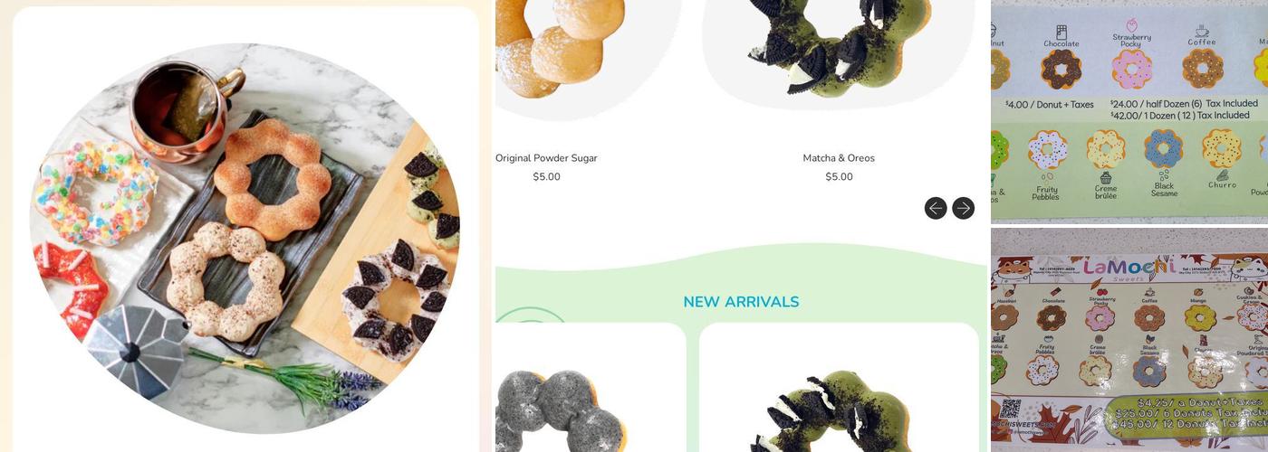 LaMochi Donuts & Sweets Menu